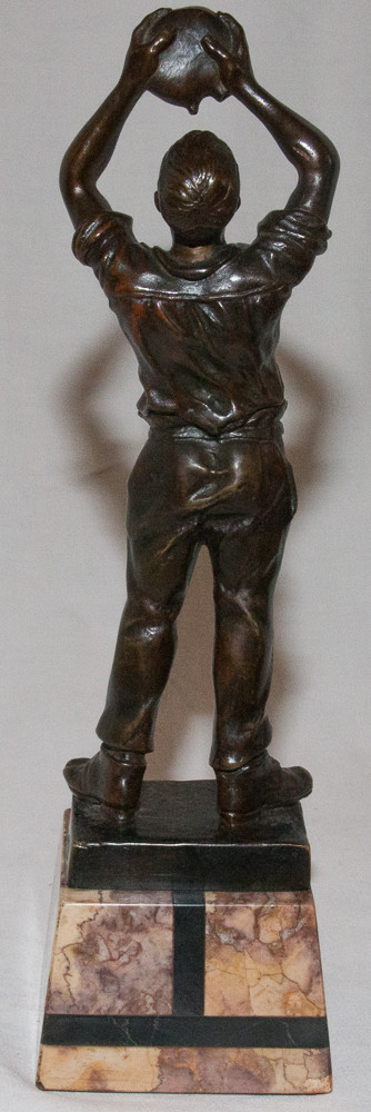 Bronzo Il Bevitore G Omerth Circa 1920