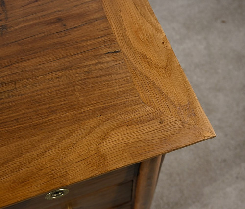 Petite Commode de Propriété en Chêne, époque Empire – Début XIXe