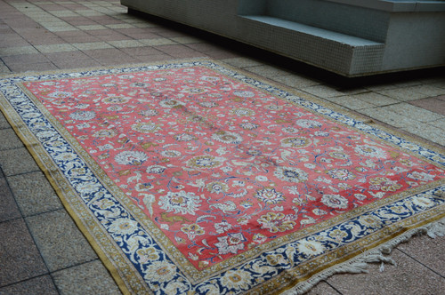Iranian carpet (old Ghom)