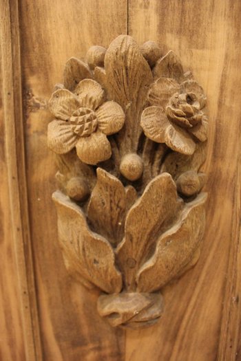 Grande trumeau in legno rustico