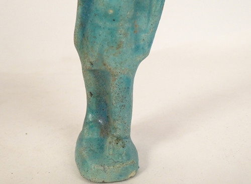 Statuetta di amuleto funerario egiziano Egitto Terracotta Dio Sacerdote Ptah