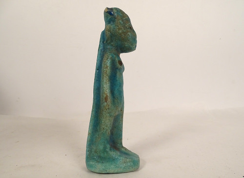 Statuetta di amuleto funerario egiziano Egitto Terracotta Dio Sacerdote Ptah