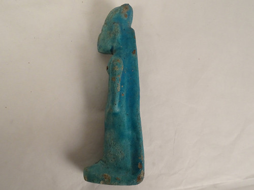 Statuetta di amuleto funerario egiziano Egitto Terracotta Dio Sacerdote Ptah
