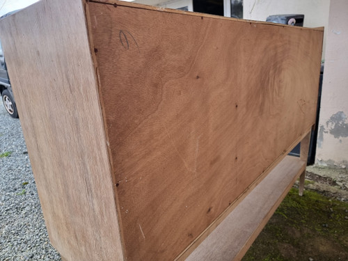 Vintage Roger Landault sideboard in oak ABC edition 1957