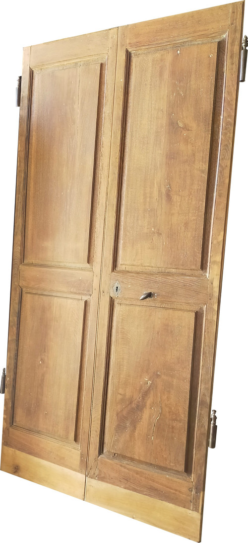 Double 18th Century Oak Cupboard Door