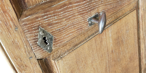 Double 18th Century Oak Cupboard Door
