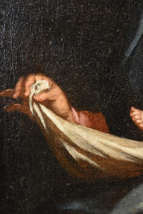  Madonna And Child, Anton Maria Piola (genoa, 1654 - 1715) Circle
