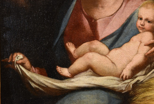  Madonna And Child, Anton Maria Piola (genoa, 1654 - 1715) Circle