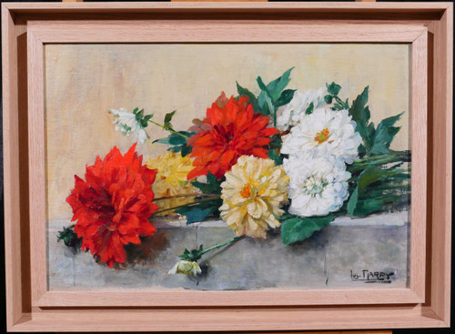 Lucien Gilbert DARPY 1875-1964 Sommerblumenstrauß, Gemälde, um 1920-30