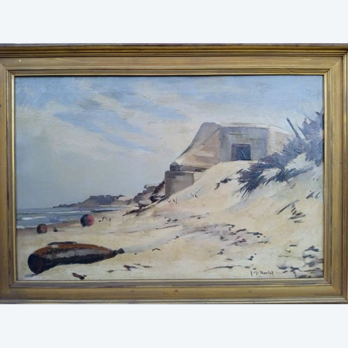 Jean Joseph HOSLET ( 1899-1981 ) Weißes Licht.