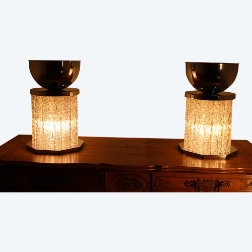 Pair of lamps 1970