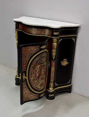 `Boulle` Intarsienschrank, Napoleon III. Periode - Mitte des 19. Jahrhunderts