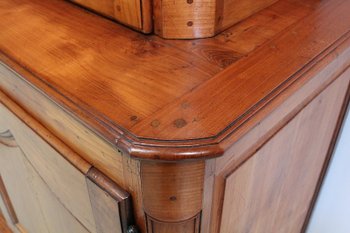  Buffet Deux Corps Regional in Cherry, Louis-XIV-Periode - 1740