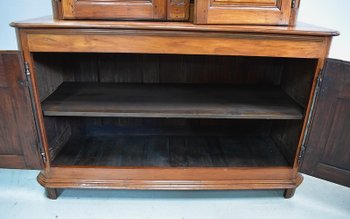  Buffet Deux Corps Regional in Cherry, Louis-XIV-Periode - 1740