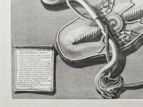  Francesco Piranesi Trophée De Octave Auguste 8 Gravure 18ème