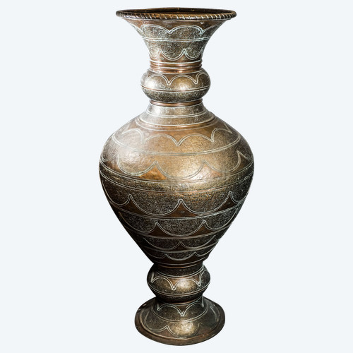 MONUMENTALE ORIENTALISCHE AMPHORA, KUPFER 1,36 m