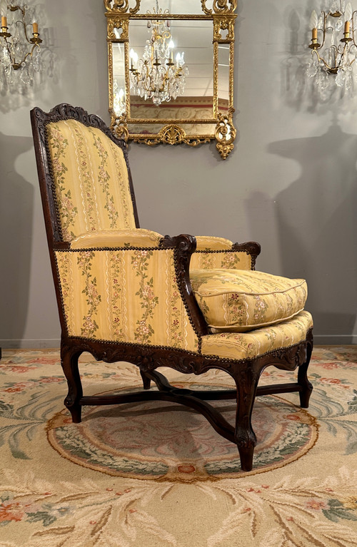 Importante Bergère In Noce Del Periodo Regency Circa 1720