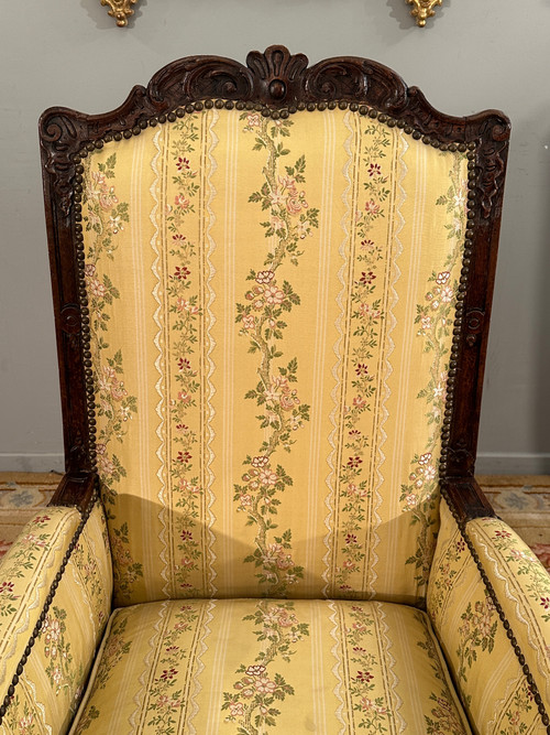 Importante Bergère In Noce Del Periodo Regency Circa 1720