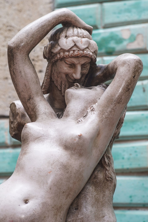 TERRA Cotta "Vertumne e Pomona", Victoriano Codina y Langlin, 1844-1911