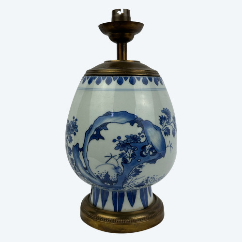 Chinesische Lampe aus Seladon