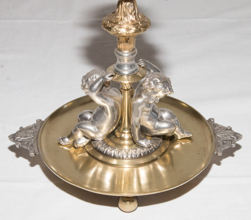Coppia di candelieri firmati Henri Picard Fine XIX secolo