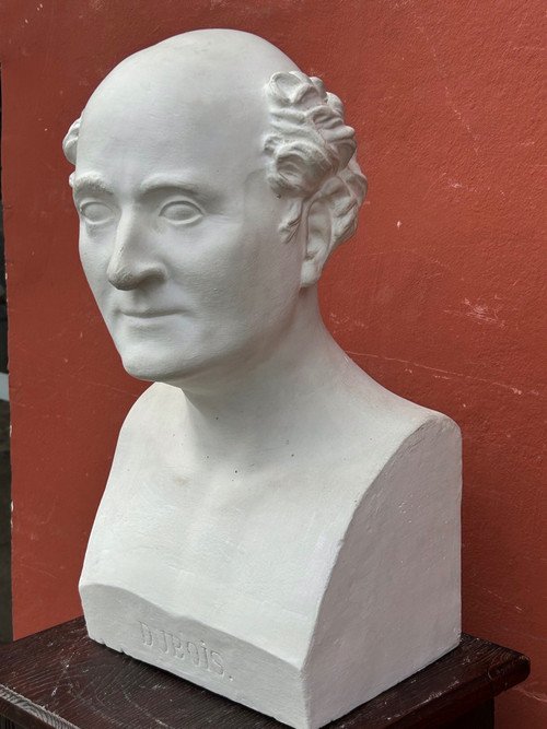 Paul Antoine Dubois (1795-1871) Medico ostetrico - Buste De Bibliothèque XIXème N°8