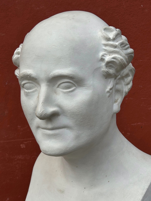 Paul Antoine Dubois (1795-1871) Medico ostetrico - Buste De Bibliothèque XIXème N°8