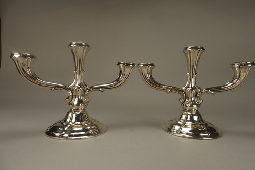 Pair of table ends