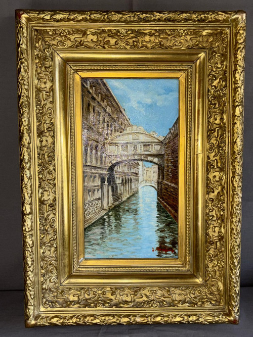 Ölgemälde auf Leinwand le pont des soupirs venise