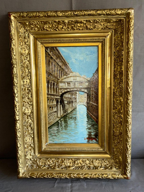 Ölgemälde auf Leinwand le pont des soupirs venise
