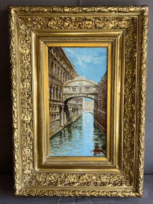 Ölgemälde auf Leinwand le pont des soupirs venise