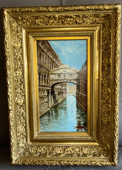 Ölgemälde auf Leinwand le pont des soupirs venise