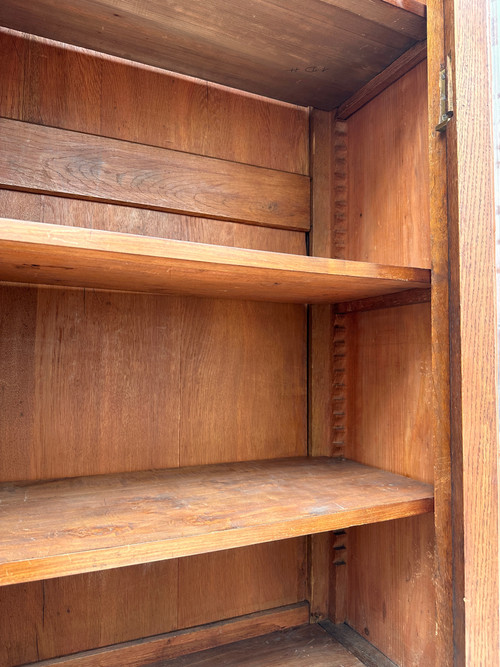 Importante Bibliothèque De Chateau En Acajou d'Epoque Louis XVI Vers 1780