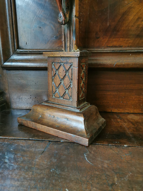 Christ En Croix Art Populaire XIX éme