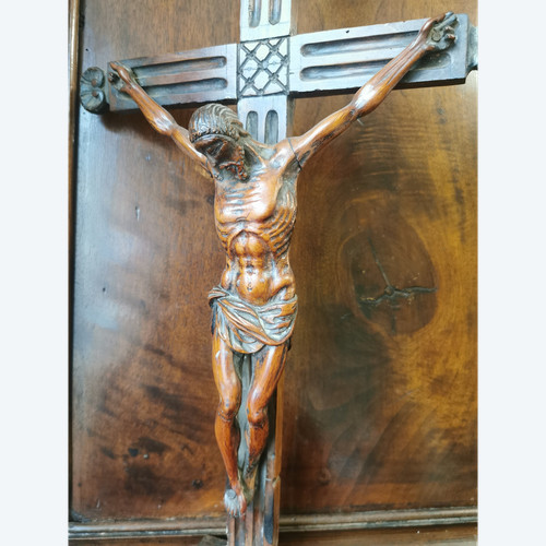 Cristo in croce Arte popolare XIX secolo