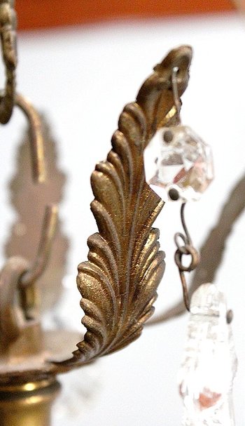  Lustre en Cristal - Milieu XXe 