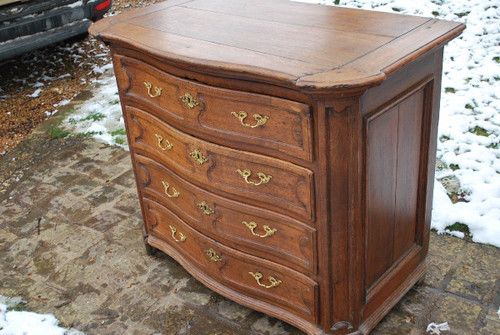 Commode Liègoise En Chêne XVIIIe