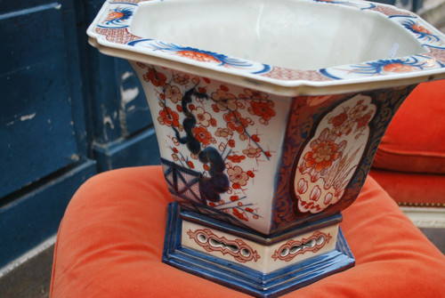 Grand Cache Pot Ou Jardinière Imari By Samson