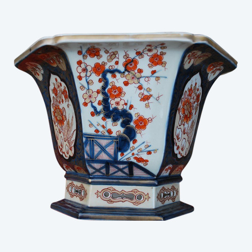 Grand Cache Pot Ou Jardinière Imari By Samson