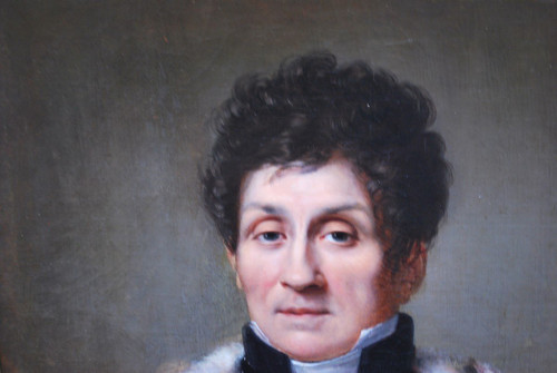 Portrait d'Un Haut Magistrat époque Empire Début XIXe