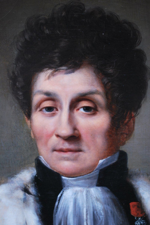 Portrait d'Un Haut Magistrat époque Empire Début XIXe