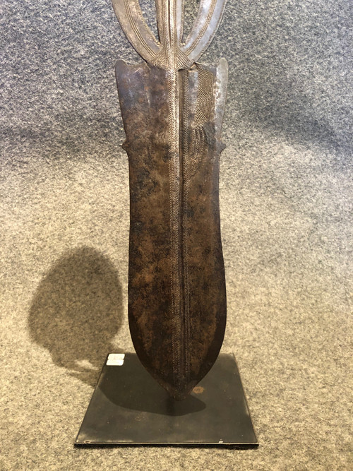 Glaive Poto ou N\'Gombe provenant de République Démocratique du Congo, XIXe siècle