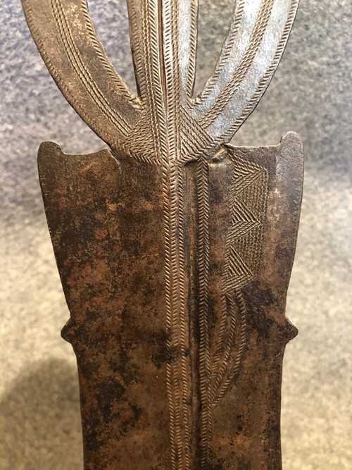 Glaive Poto ou N\'Gombe provenant de République Démocratique du Congo, XIXe siècle