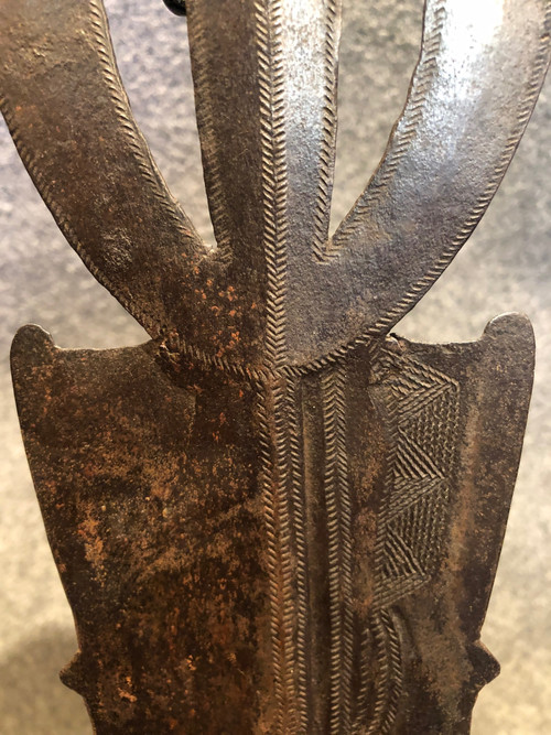 Glaive Poto ou N\'Gombe provenant de République Démocratique du Congo, XIXe siècle