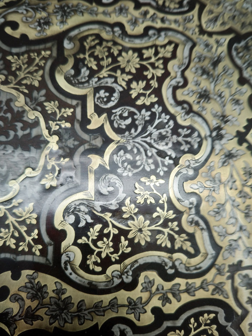 Grande scatola Boulle intarsiata