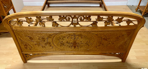 Lit Art Nouveau École de Nancy