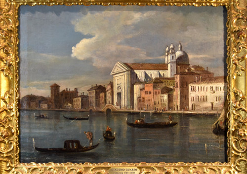 Giacomo Guardi (Venise, 1764 - 1835), Venise Avec Le Canal De La Giudecca