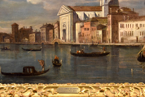 Giacomo Guardi (Venise, 1764 - 1835), Venise Avec Le Canal De La Giudecca