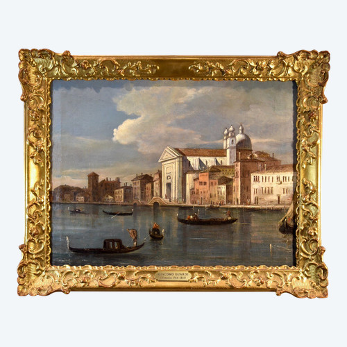 Giacomo Guardi (venice, 1764 - 1835), View Of Venice With The Giudecca Canal