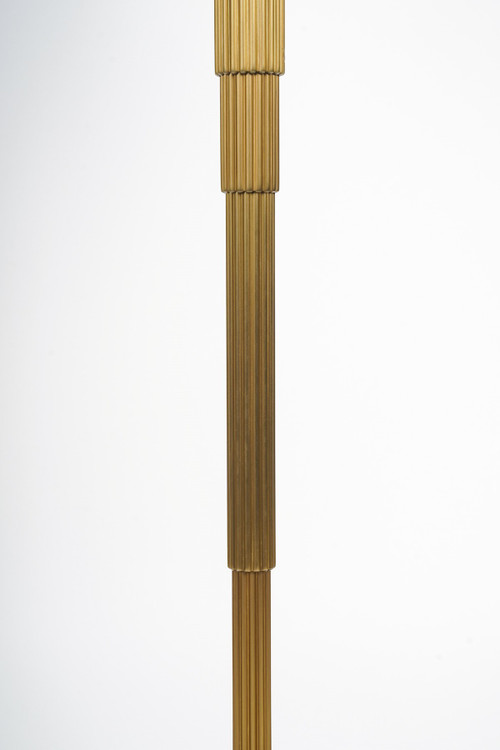 Lampe en bronze doré de style Art Déco